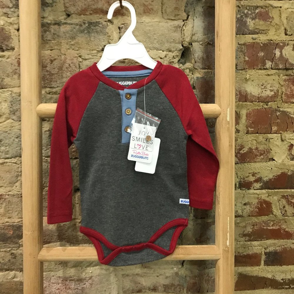 Raglan Henley Bodysuit